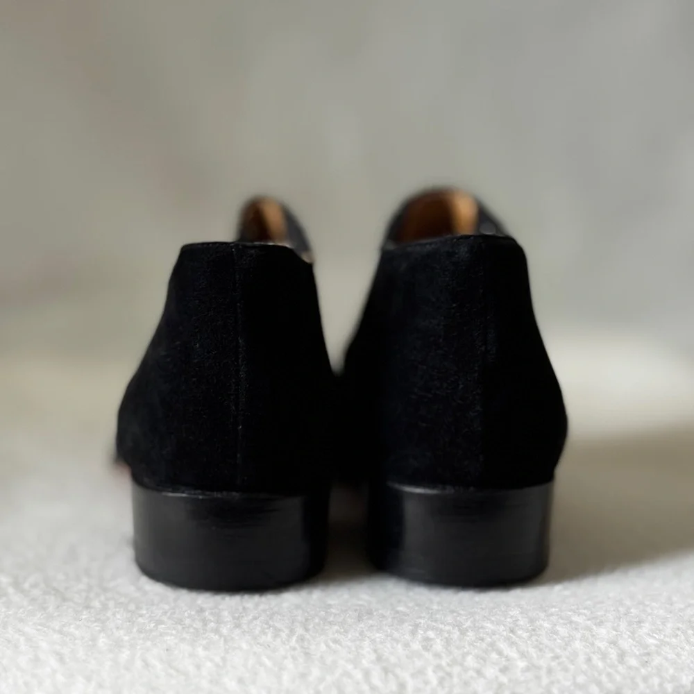 Chamula Western Women’s Size 24 (Size7)Black Suede Botties.